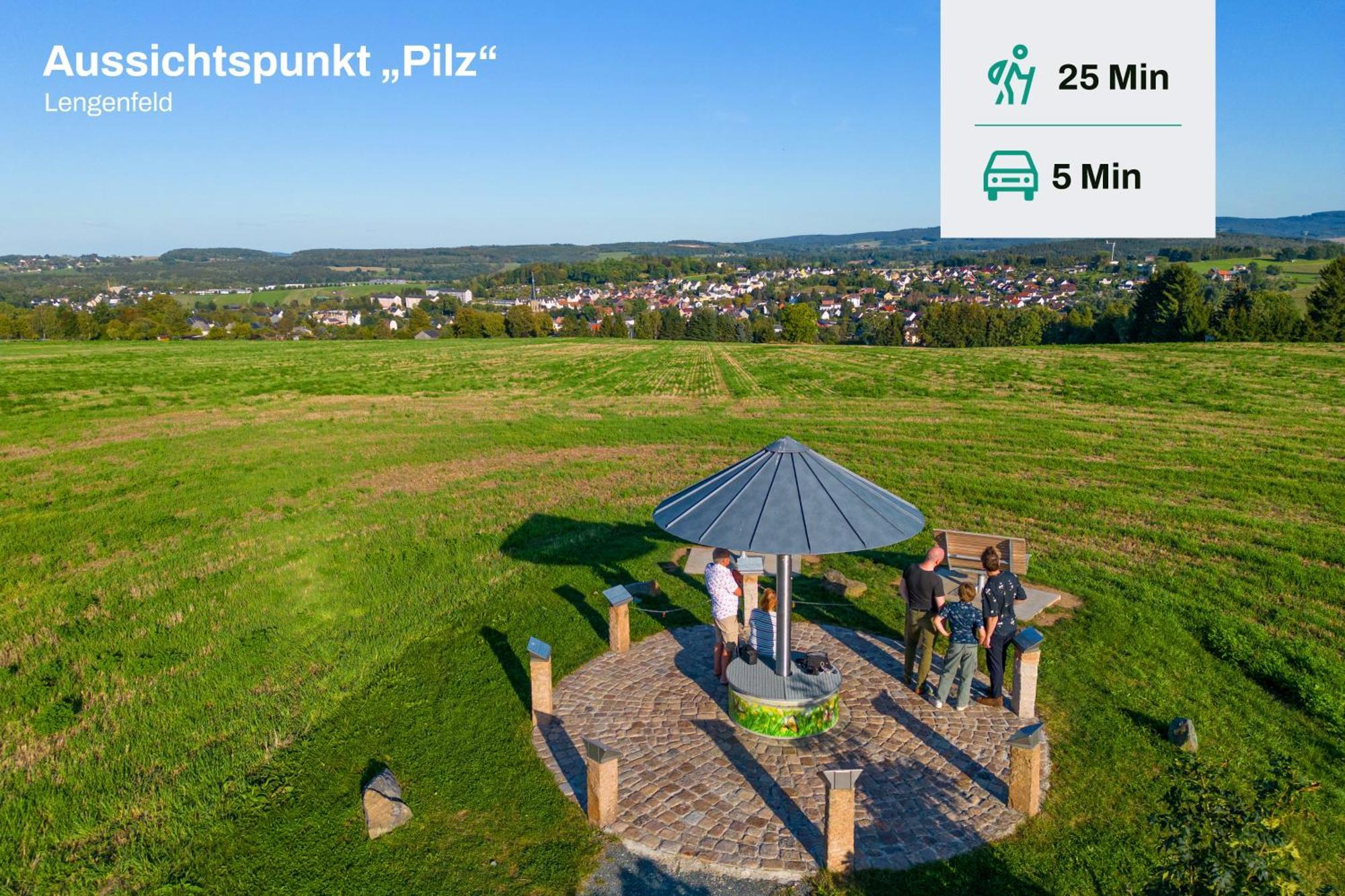 Familienwohnung Im Vogtland Lengenfeld  エクステリア 写真